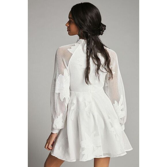 New Anthropologie x Mare Mare Sabine Embroidered Mini Dress sz XS. - Picture 3 of 9